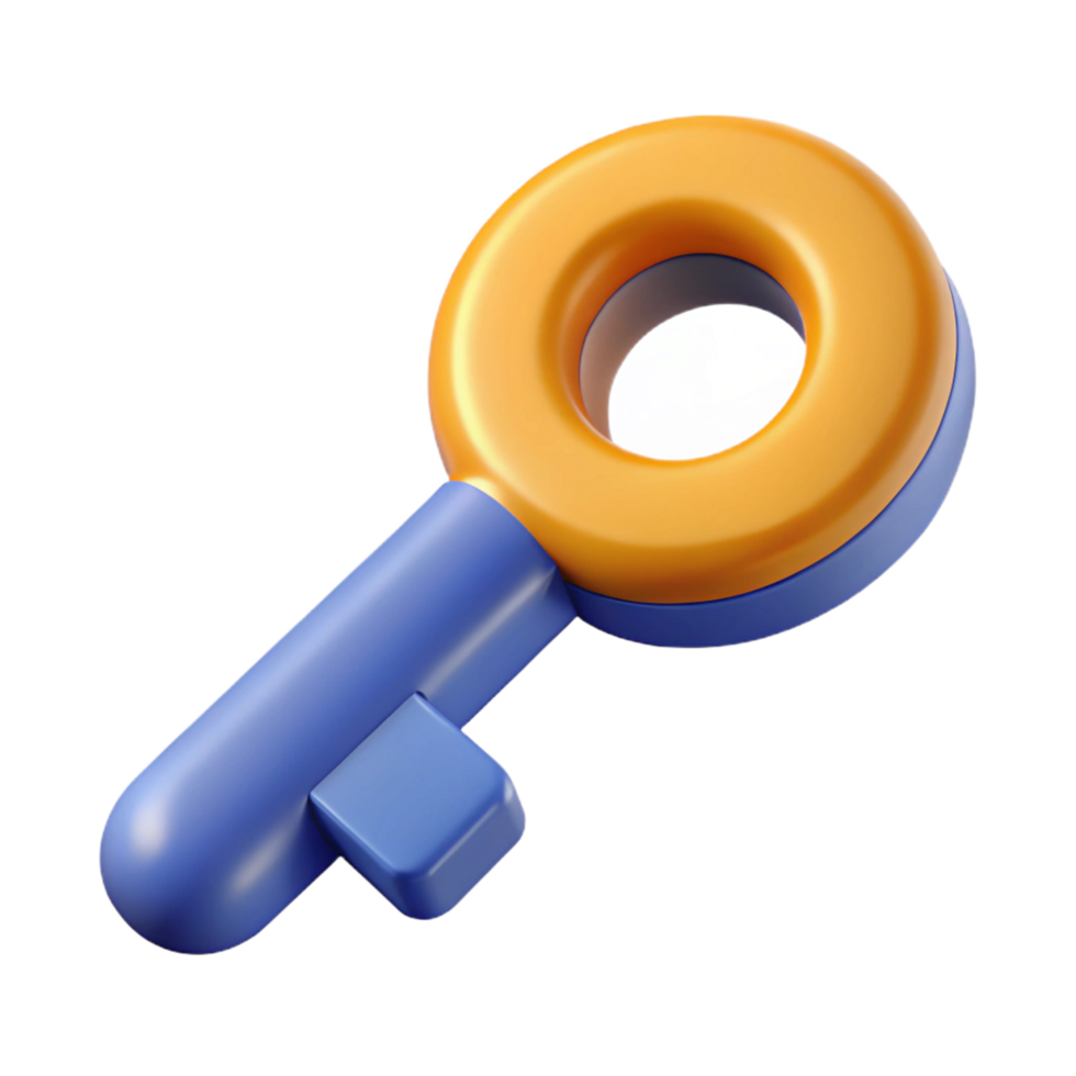 sumptuous vintage Abstract key icon. Clean lines, single-weight stroke, flat color with Scalable Design. handcrafted png