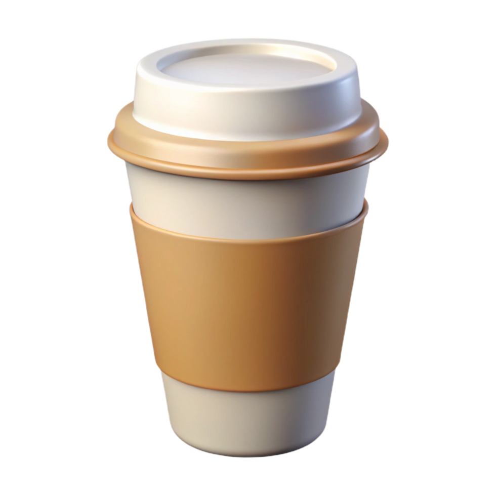 picturesque dynamic elegant Scalable outline of a coffee cup. Crisp edges, clean lines, minimal design with Scalable Design. high quality png