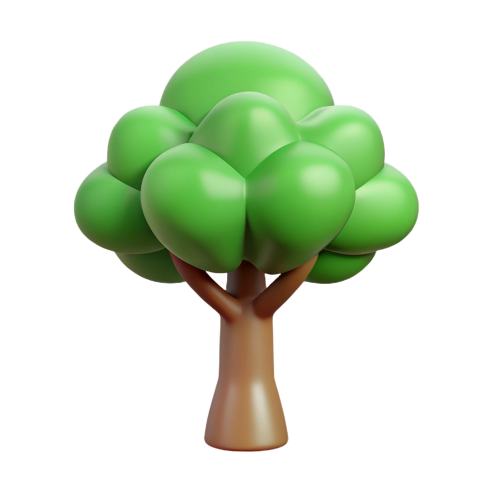 magnificent bohemian Flat color outline of a stylized tree. Single-weight stroke, clean lines, with Scalable Design. premium png