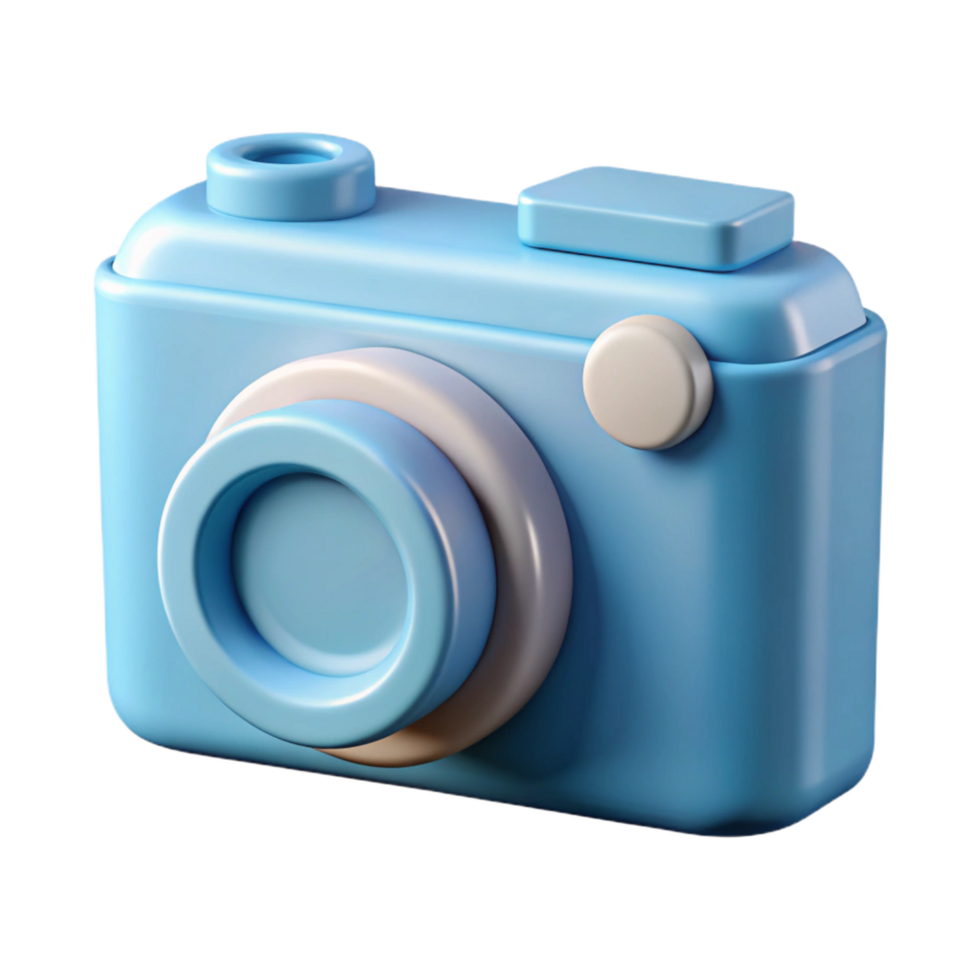 mesmerizing organic Crisp edges outline of a camera. Minimal, flat color, clean lines with Scalable Design. impeccable png