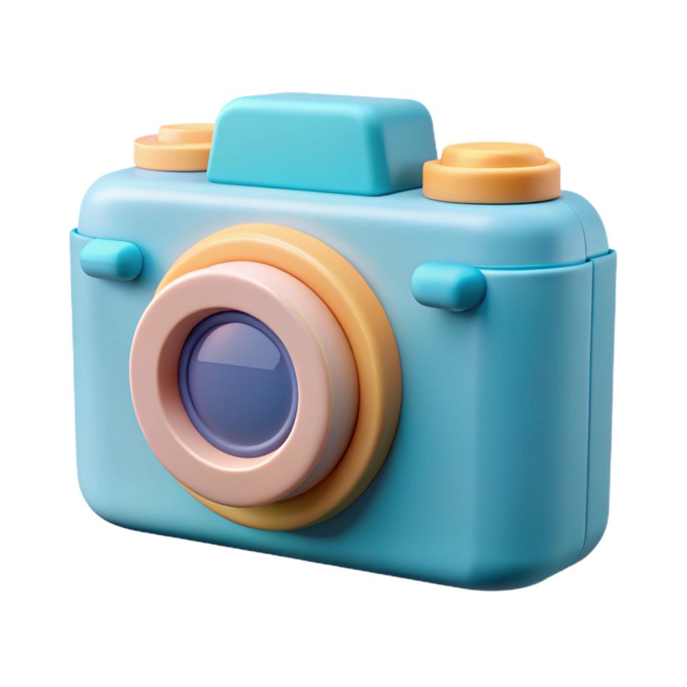 stunning dramatic bohemian Crisp edges outline of a camera. Minimal, flat color, clean lines with Scalable Design. refined png