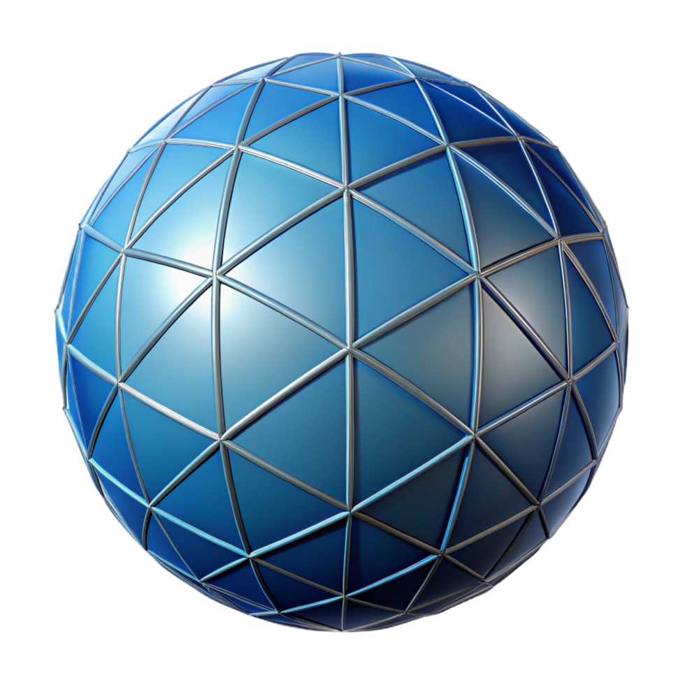 tranquil magnificent Geometric outline of a sphere. Clean lines, scalable design, flat color with Scalable Design. exclusive png