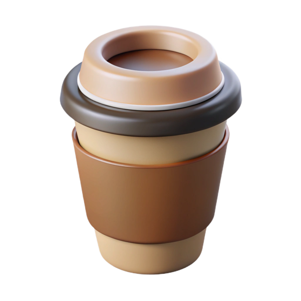 gorgeous whimsical elegant Scalable single-weight stroke coffee cup. Flat color, clean lines, minimal design with Scalable Design. high resolution png