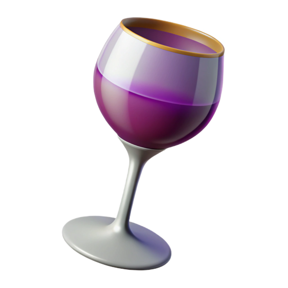 inspired art deco Clean lines, flat color wine glass. Minimal, scalable, crisp edges with Scalable Design. artisan png