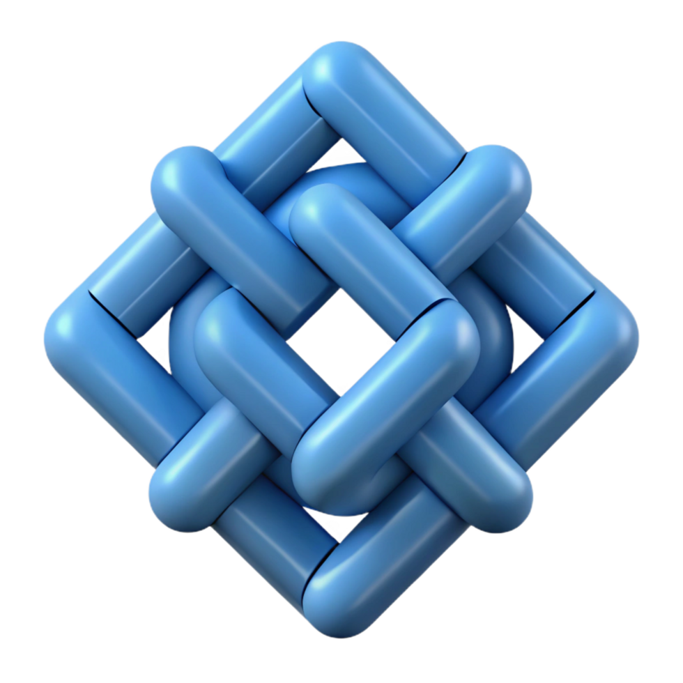 distinctive modern Geometric pattern of interlocking squares. Crisp edges, flat color, with Scalable Design. 8K png