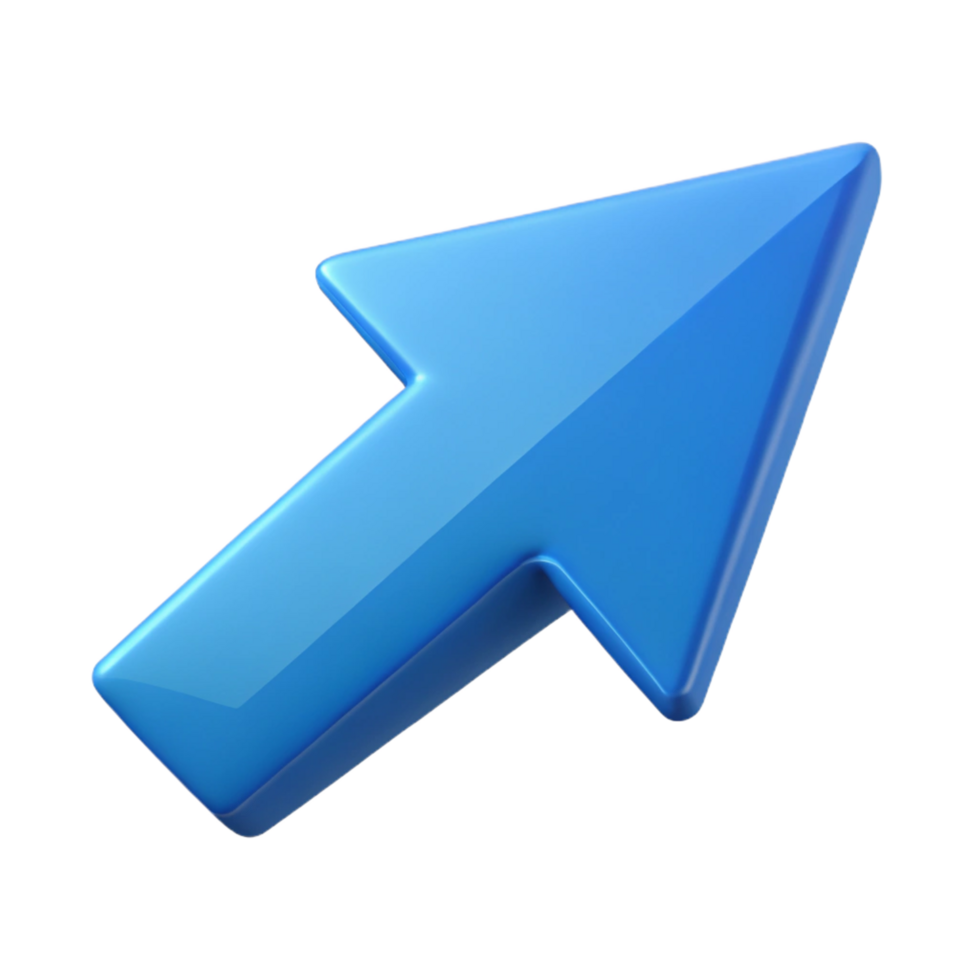 elegant elegant Geometric arrow pointing right. Crisp edges, flat color, with Scalable Design. studio quality png