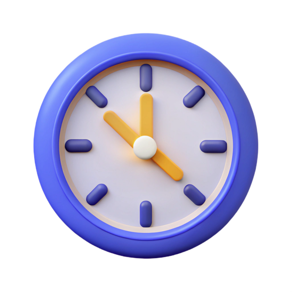 exquisite intense retro Minimal line art of a clock. Single-weight stroke, flat color, with Scalable Design. elite png