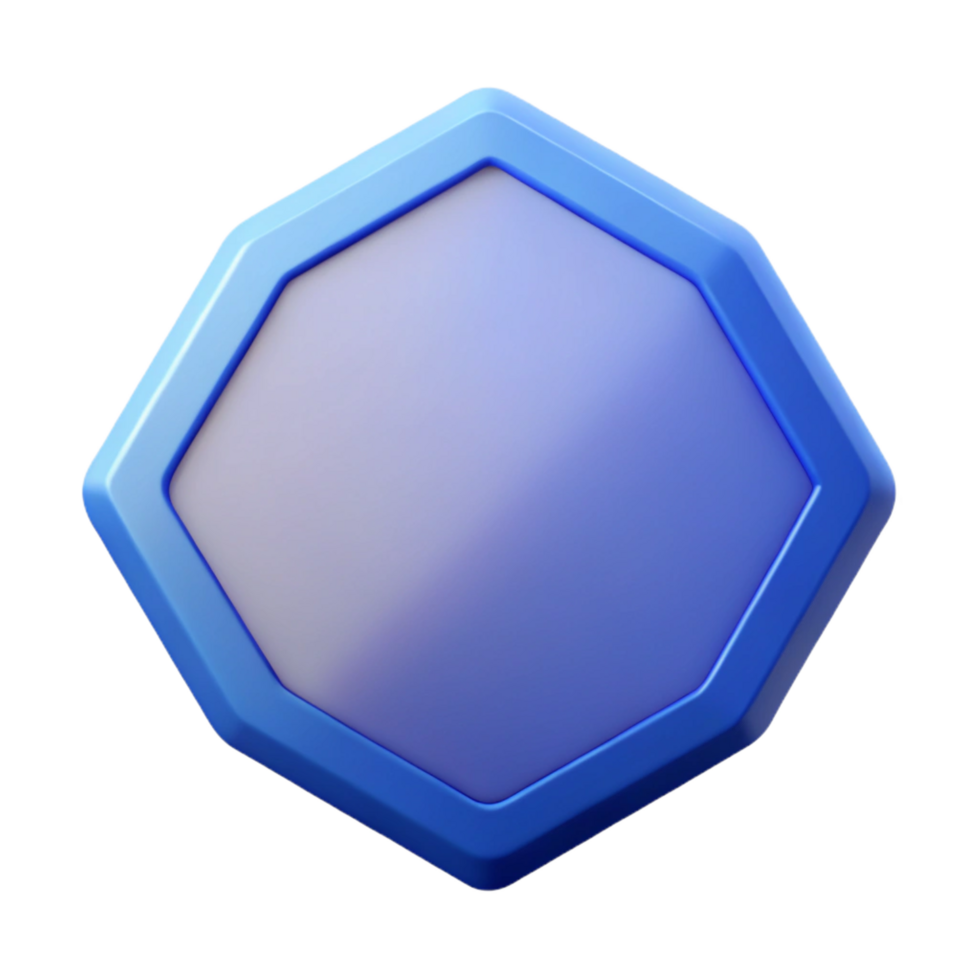 striking abstract A single, large hexagon, clean lines, minimal design, flat color with Scalable Design. luxury png