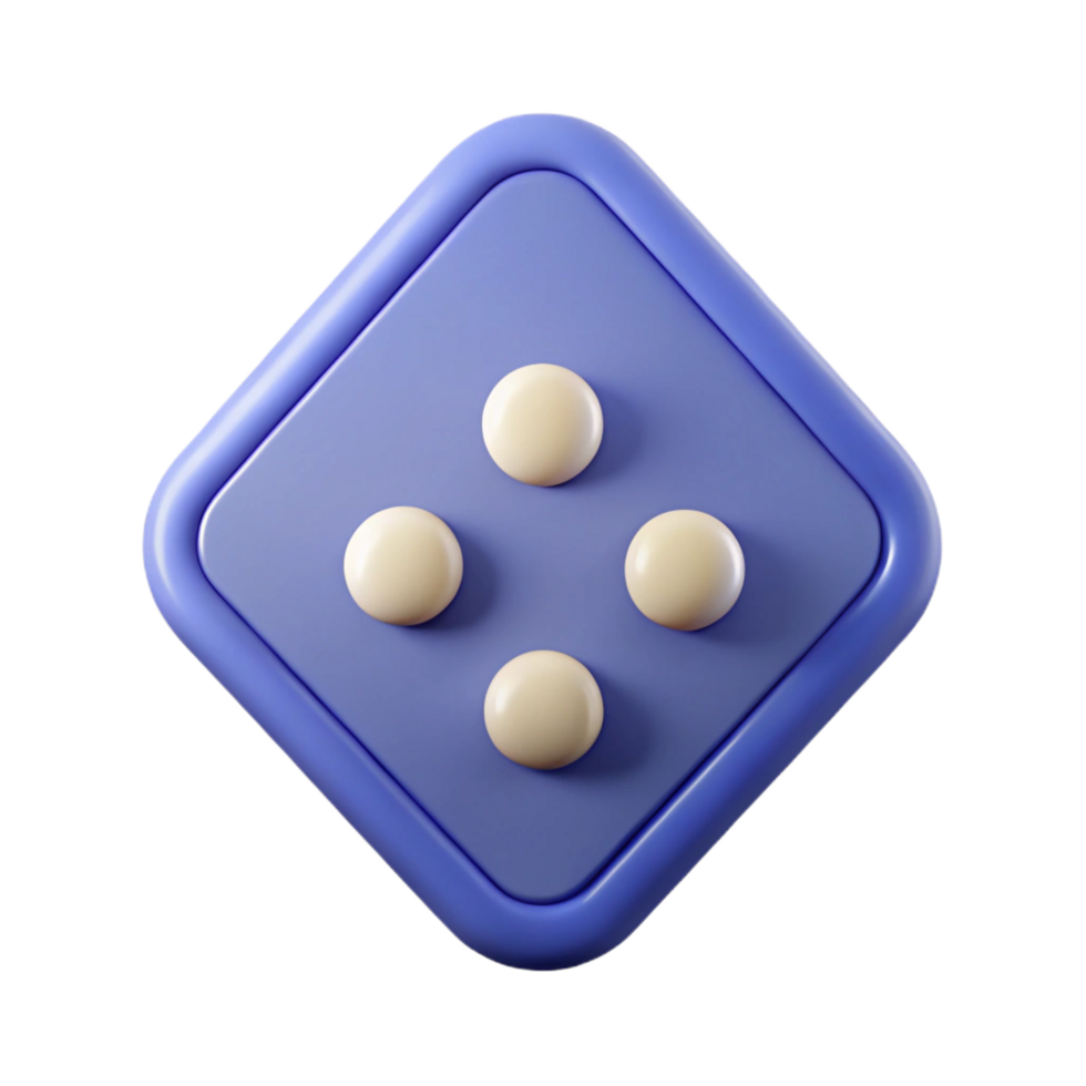 magnificent peaceful minimalist Triangular badge with three dots. Minimal, flat color, with Scalable Design. luxury png