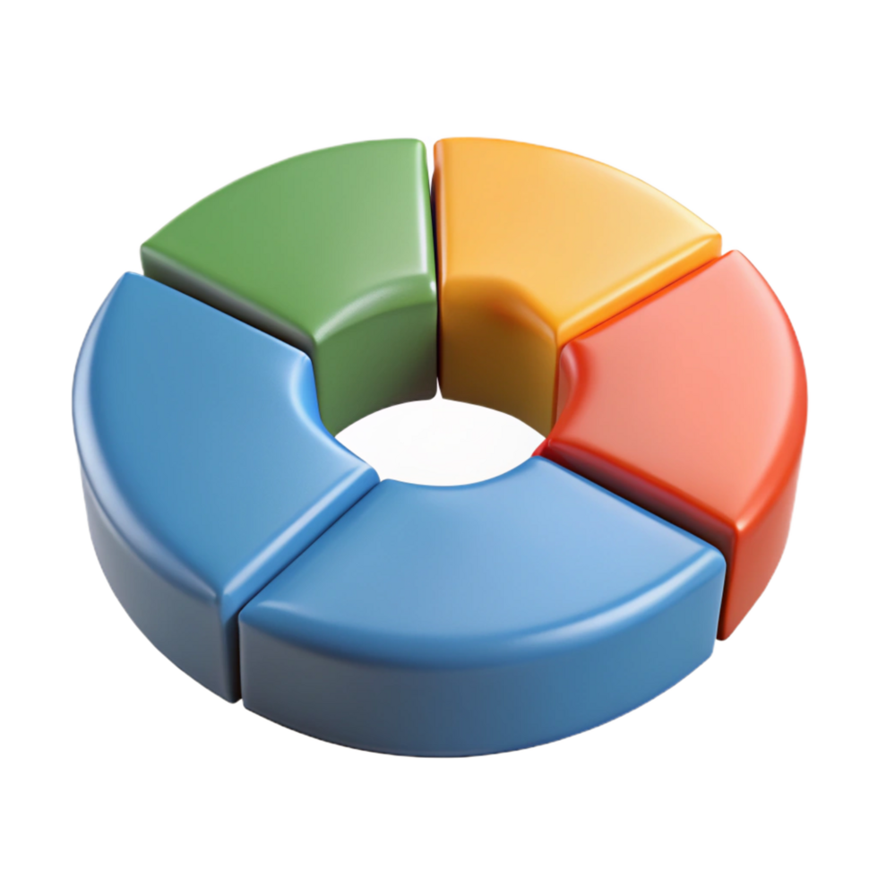 fascinating reflective bohemian Circular infographic with four segments, different flat colors, clean lines with Scalable Design. impeccable png