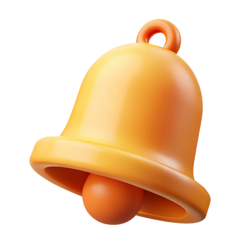 dynamic glorious Minimal bell icon with single-weight stroke, sharp edges with Scalable Design. masterfully captured png