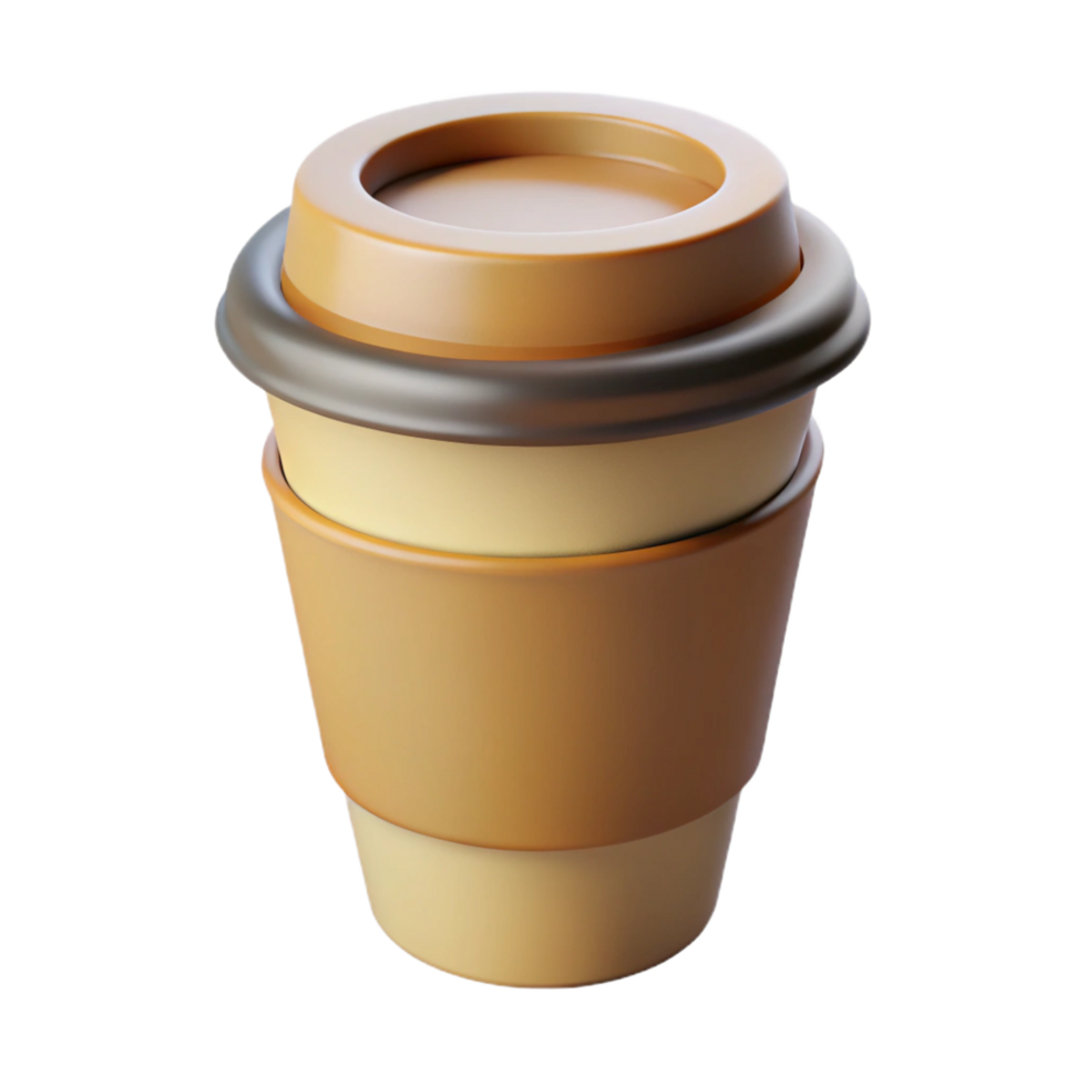 whimsical spectacular Minimal design of a coffee cup. Single-weight stroke, with Scalable Design. masterfully captured png