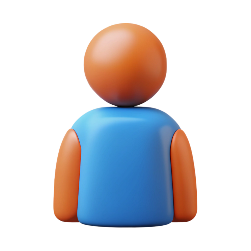 mysterious captivating Human figure icon, stylized, minimal design, flat color with Scalable Design. 4K png
