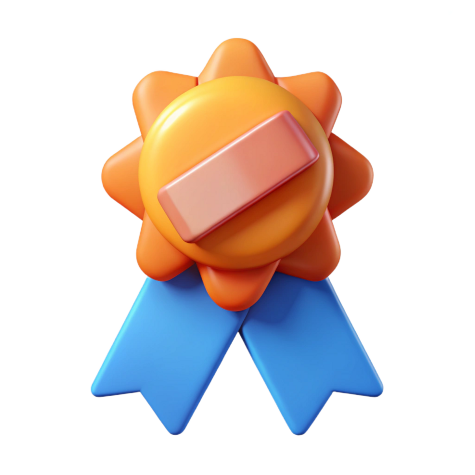 pristine whimsical retro Ribbon badge with text placeholder. Scalable, single-weight stroke, minimal with Scalable Design. handcrafted png