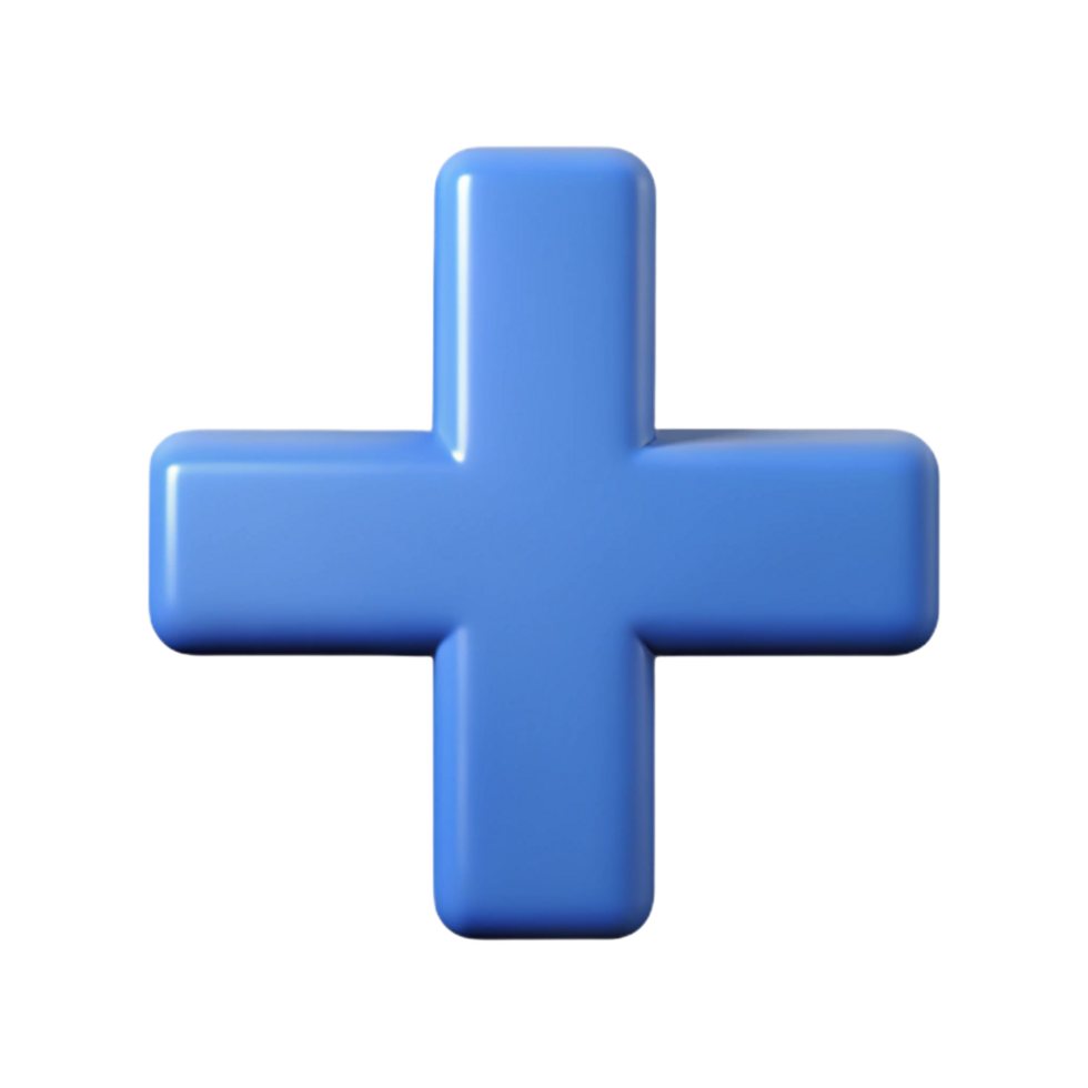immaculate artistic Plus sign icon, symmetrical, single-weight stroke, with Scalable Design. 4K png
