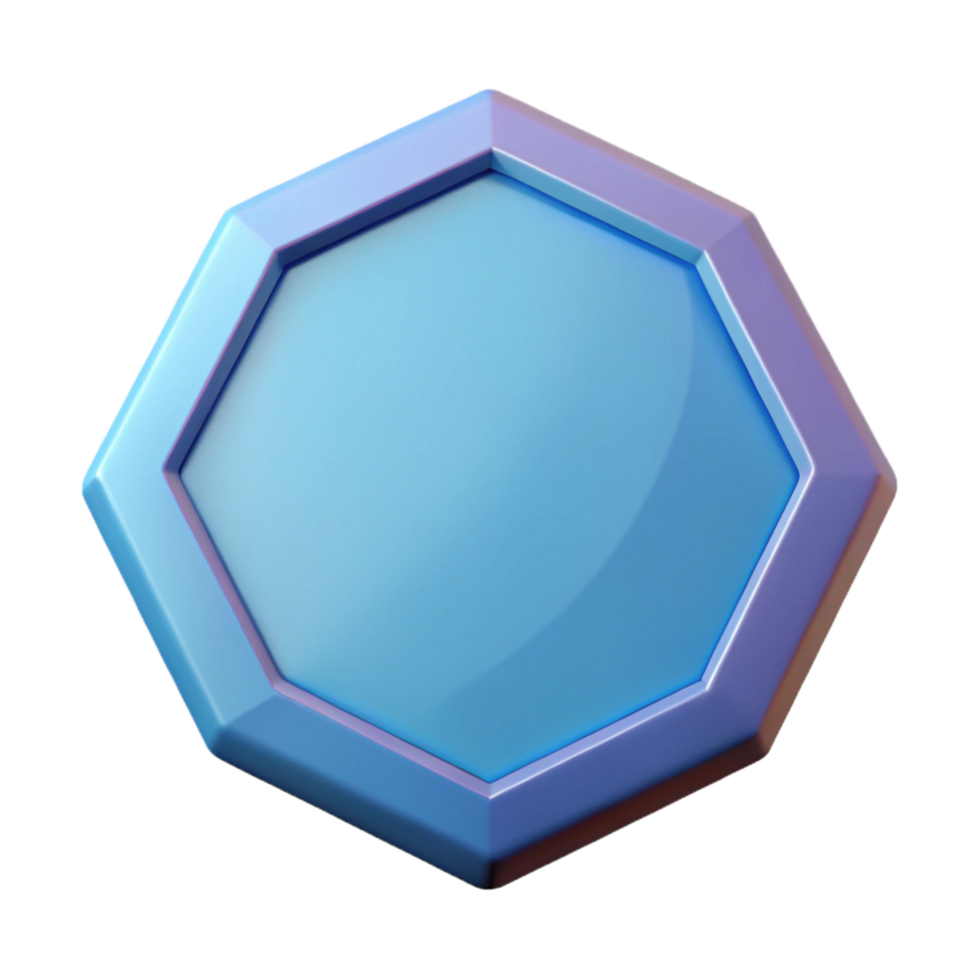 peaceful sumptuous Symmetrical octagon, flat color, crisp edges with Scalable Design. premium png