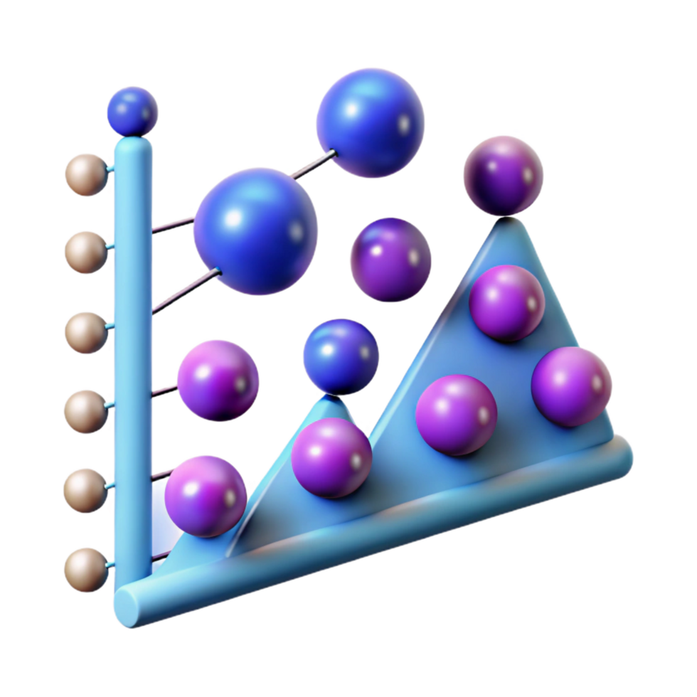 stunning passionate rustic Scatter plot with ten data points, crisp edges, with Scalable Design. elite png