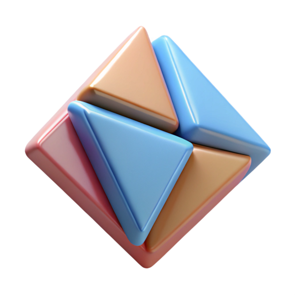 immaculate signature Flat color, tessellating triangles, with Scalable Design. png