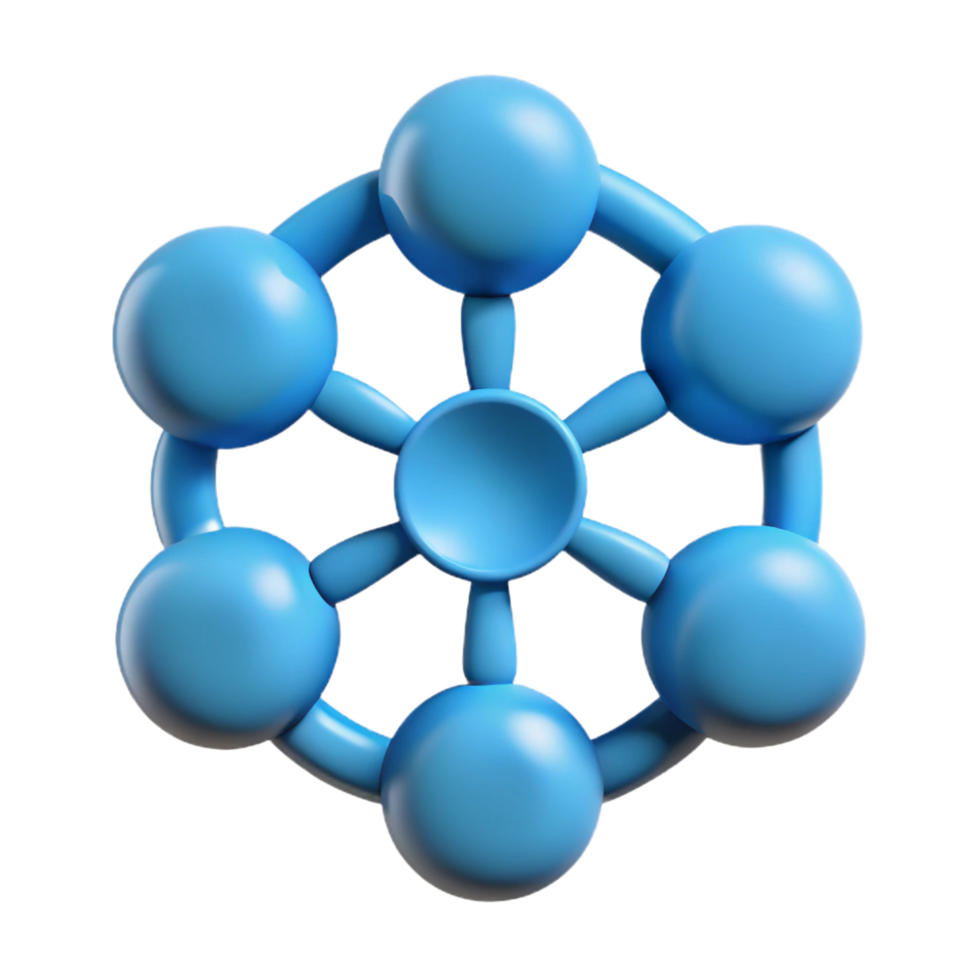 stunning distinctive Five connected circles forming a flower shape. Clean lines, flat color, symmetrical design with Scalable Design. png