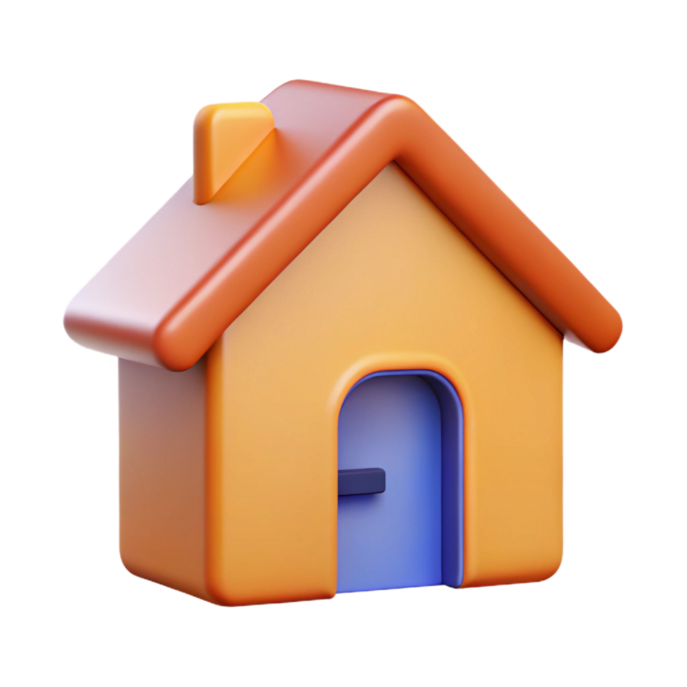 stunning passionate traditional A simple house icon with a single-weight stroke. Minimal design, flat color, with Scalable Design. studio quality png