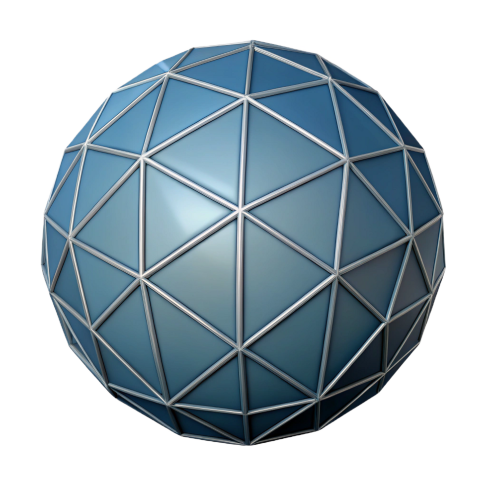 exquisite abstract Geometric outline of a sphere. Clean lines, with Scalable Design. flawless png