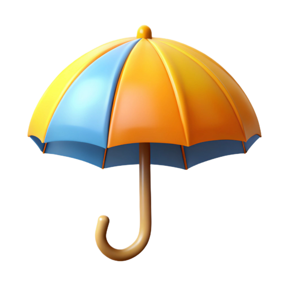 hypnotic rare A stylized umbrella icon with clean lines. Flat color, scalable design, minimal with Scalable Design. png
