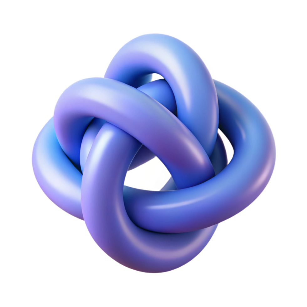 acclaimed victorian Abstract interwoven lines forming a knot. Clean lines, flat color, minimal design with Scalable Design. masterfully captured png