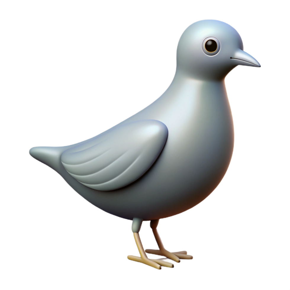 inspired baroque Scalable outline of a bird. Minimal design, clean lines with Scalable Design. elite png