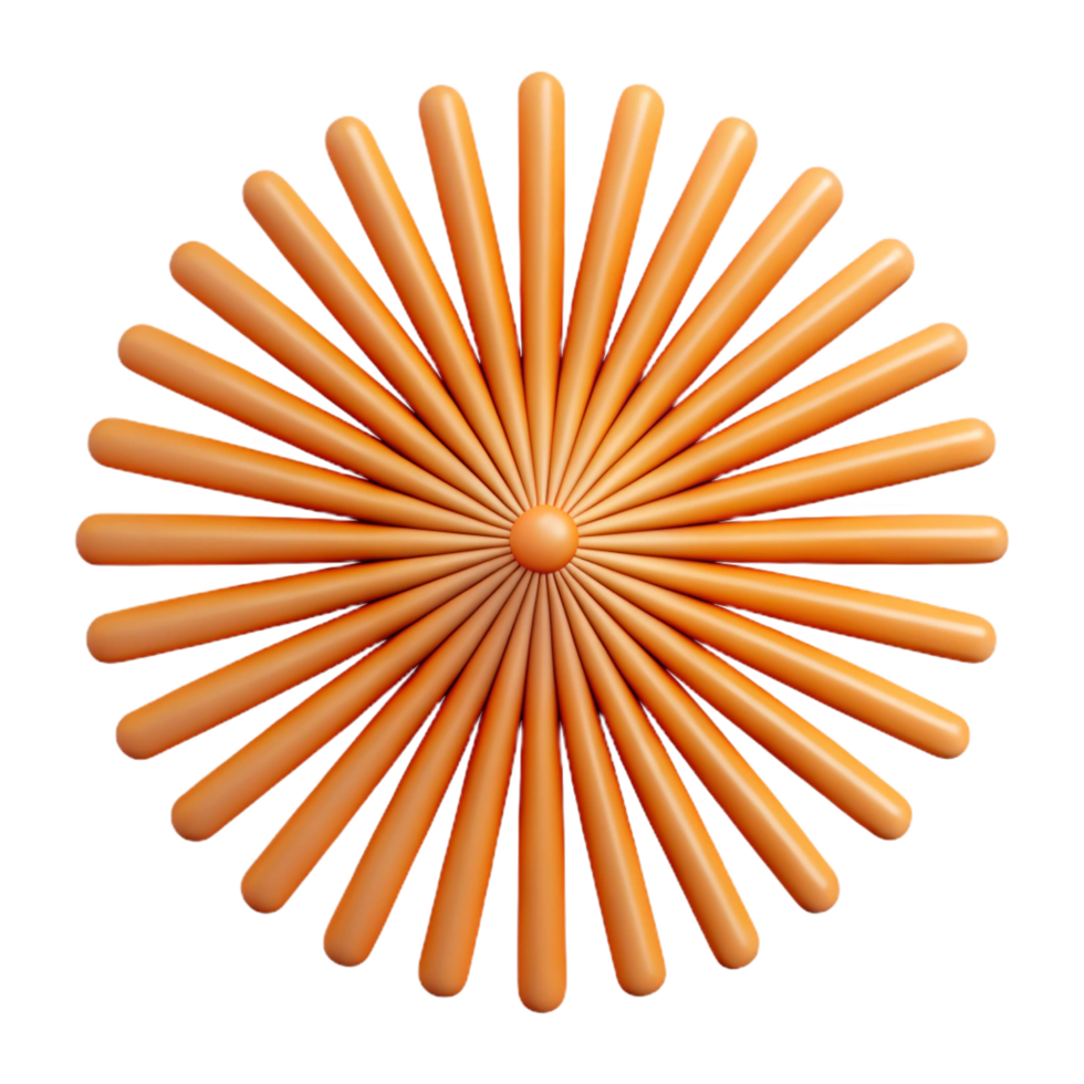 passionate stunning Radial lines, symmetrical, minimal with Scalable Design. studio quality png
