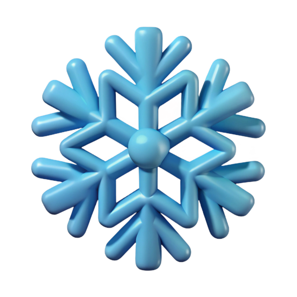 distinguished contemporary Symmetrical snowflake with crisp edges and flat color with Scalable Design. museum quality png