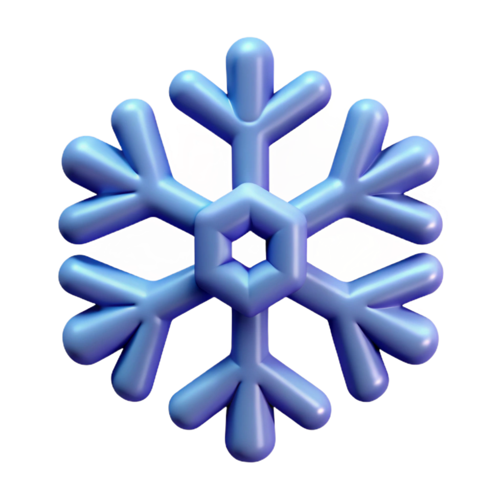 mesmerizing iconic Symmetrical snowflake with crisp edges and flat color with Scalable Design. png