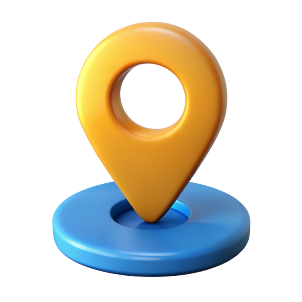 magnífico romântico surreal escalável plano cor localização PIN com limpar \ limpo linhas com escalável Projeto. bem detalhe png
