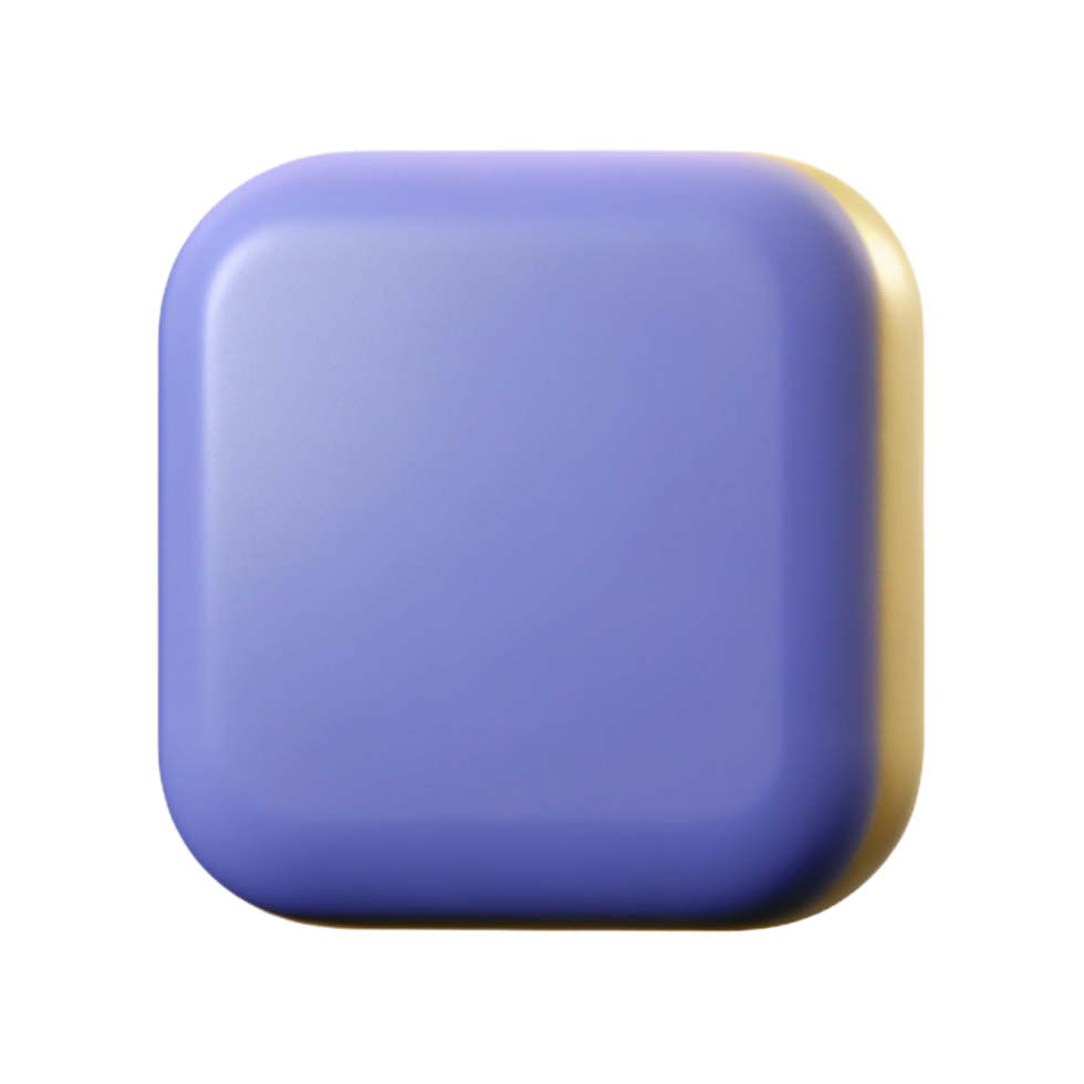 sumptuous unforgettable Geometric square with rounded corners. Clean lines with Scalable Design. png