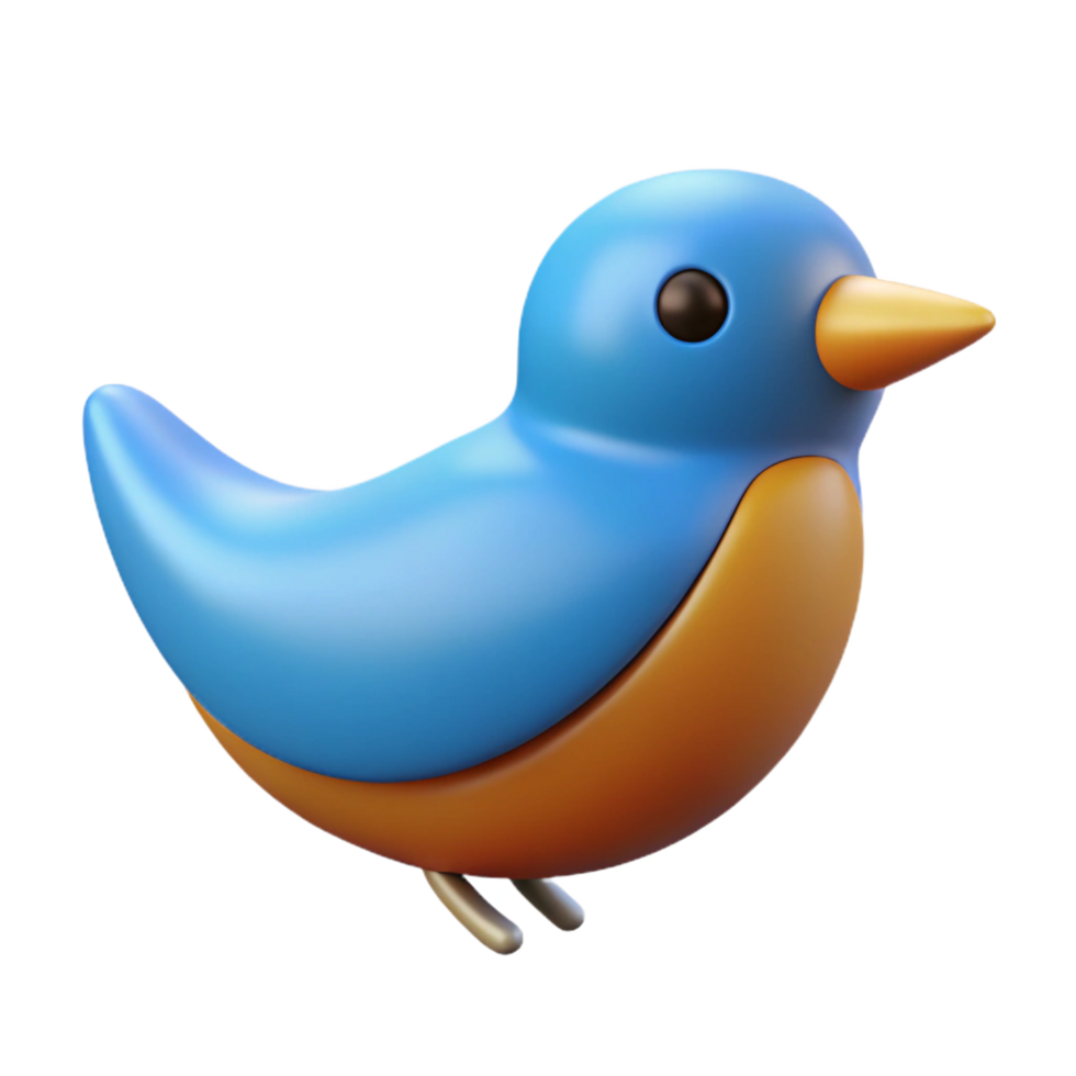 elegant avant-garde Symmetrical bird icon with crisp edges. Flat color with Scalable Design. gallery standard png
