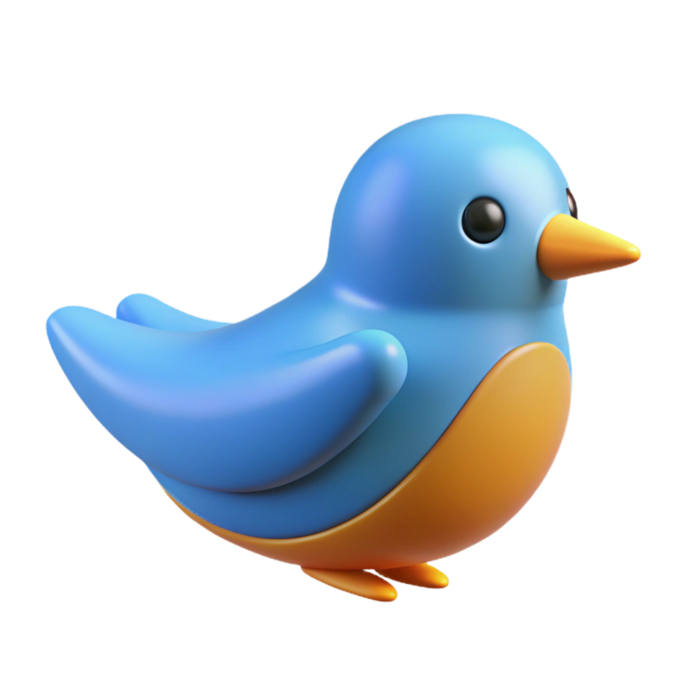 striking unparalleled Symmetrical bird icon with crisp edges. Flat color with Scalable Design. png