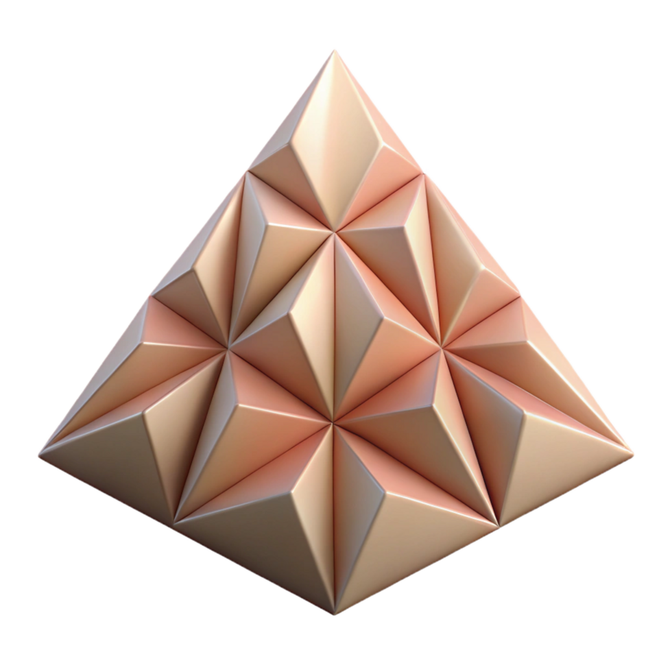 spectacular playful elegant Scalable geometric pattern of triangles. Flat color, crisp edges, clean lines with Scalable Design. perfect clarity png