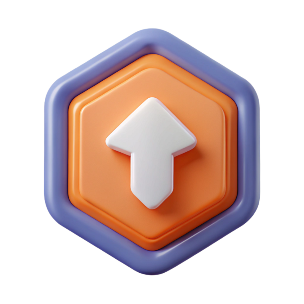 inspired mid-century Badge with a stylized arrow. Clean lines, minimal, with Scalable Design. professional png