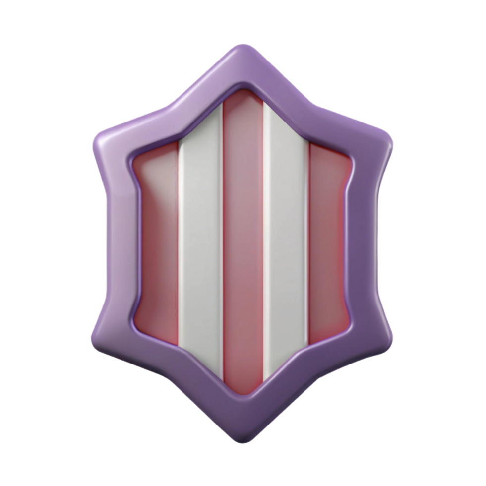 whimsical exquisite Badge with three vertical stripes. Single-weight stroke, scalable, minimal with Scalable Design. crisp png