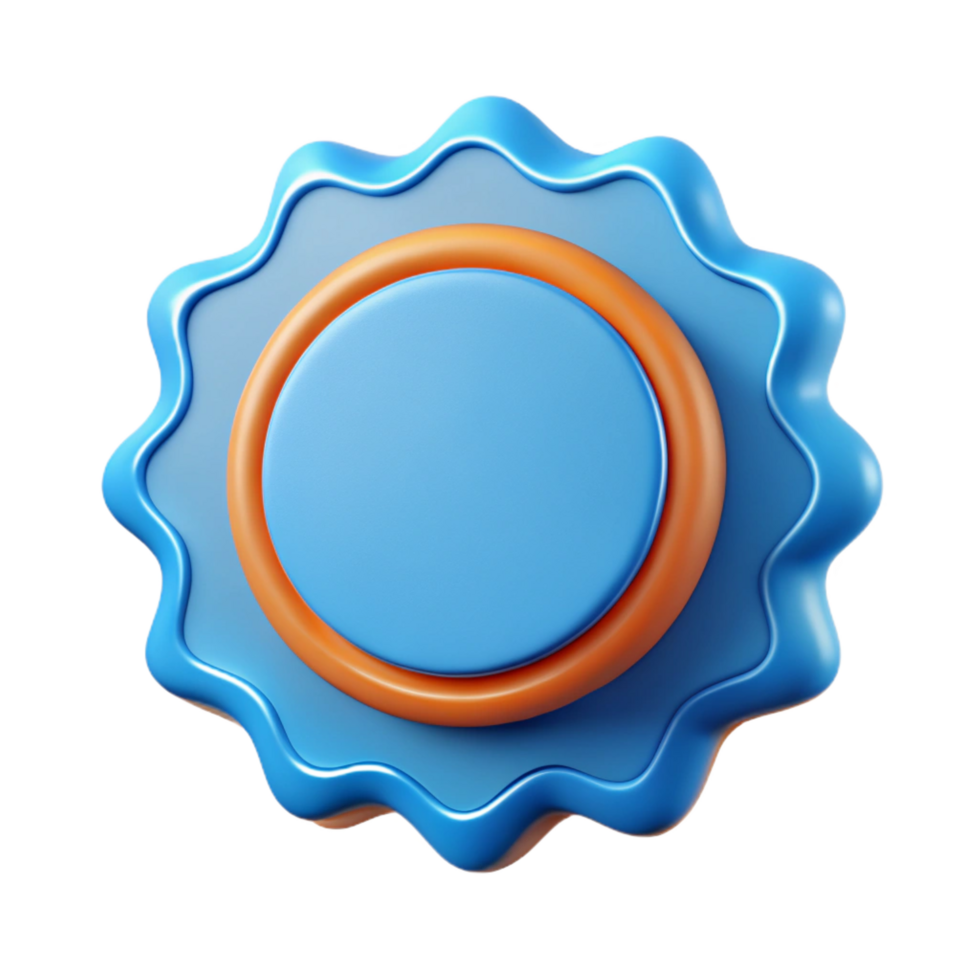 sought-after classic Circular badge with a bold outline. Crisp edges, flat color, with Scalable Design. ultra HD png