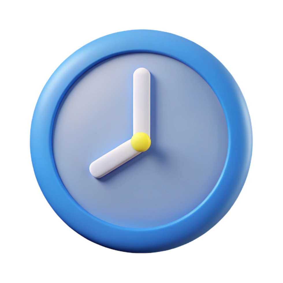 striking standout Clean lines forming a simple clock icon. Flat color, scalable design. Minimal with Scalable Design. png