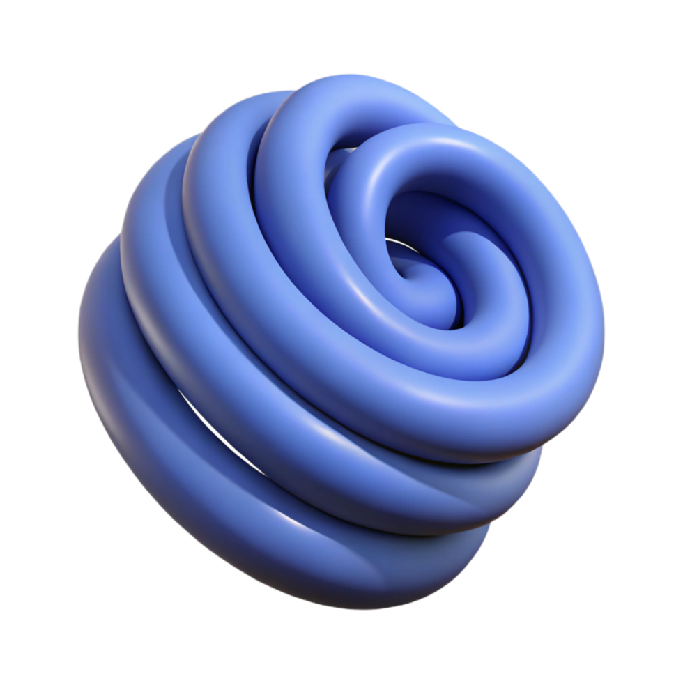 mesmerizing memorable Spiral shape with evenly spaced coils. Clean lines, minimal design, flat color with Scalable Design. png