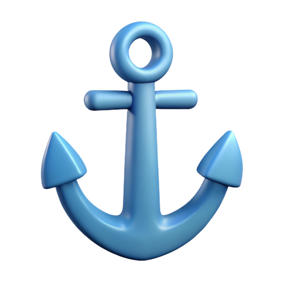 fascinating celebrated Minimal anchor icon. Flat color, sharp edges, single-weight stroke. with Scalable Design. png