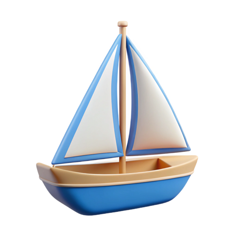quintessential mid-century Clean lines depicting a sailboat. Flat color, scalable design. Minimal with Scalable Design. fine detail png