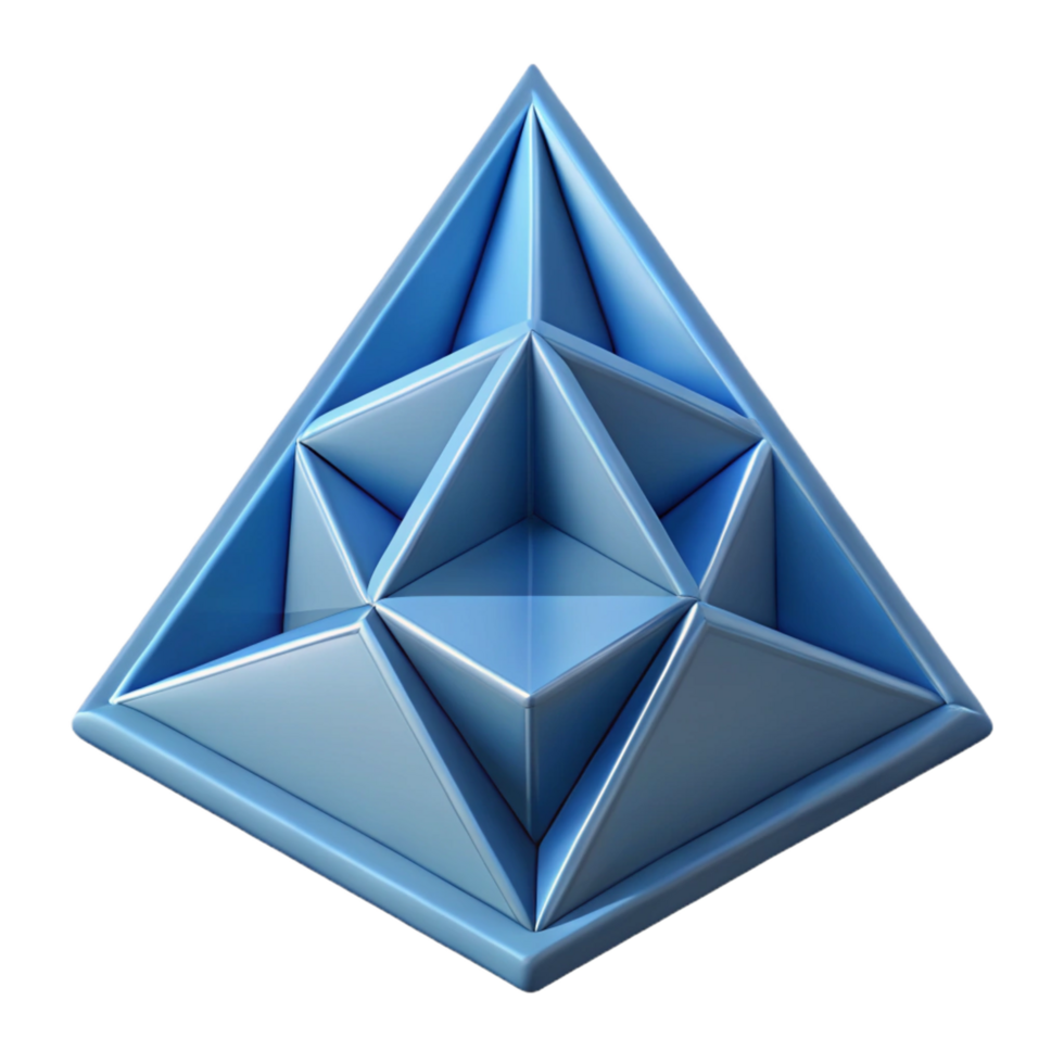 captivating abstract Geometric pattern of triangles. Crisp edges, minimal with Scalable Design. fine detail png