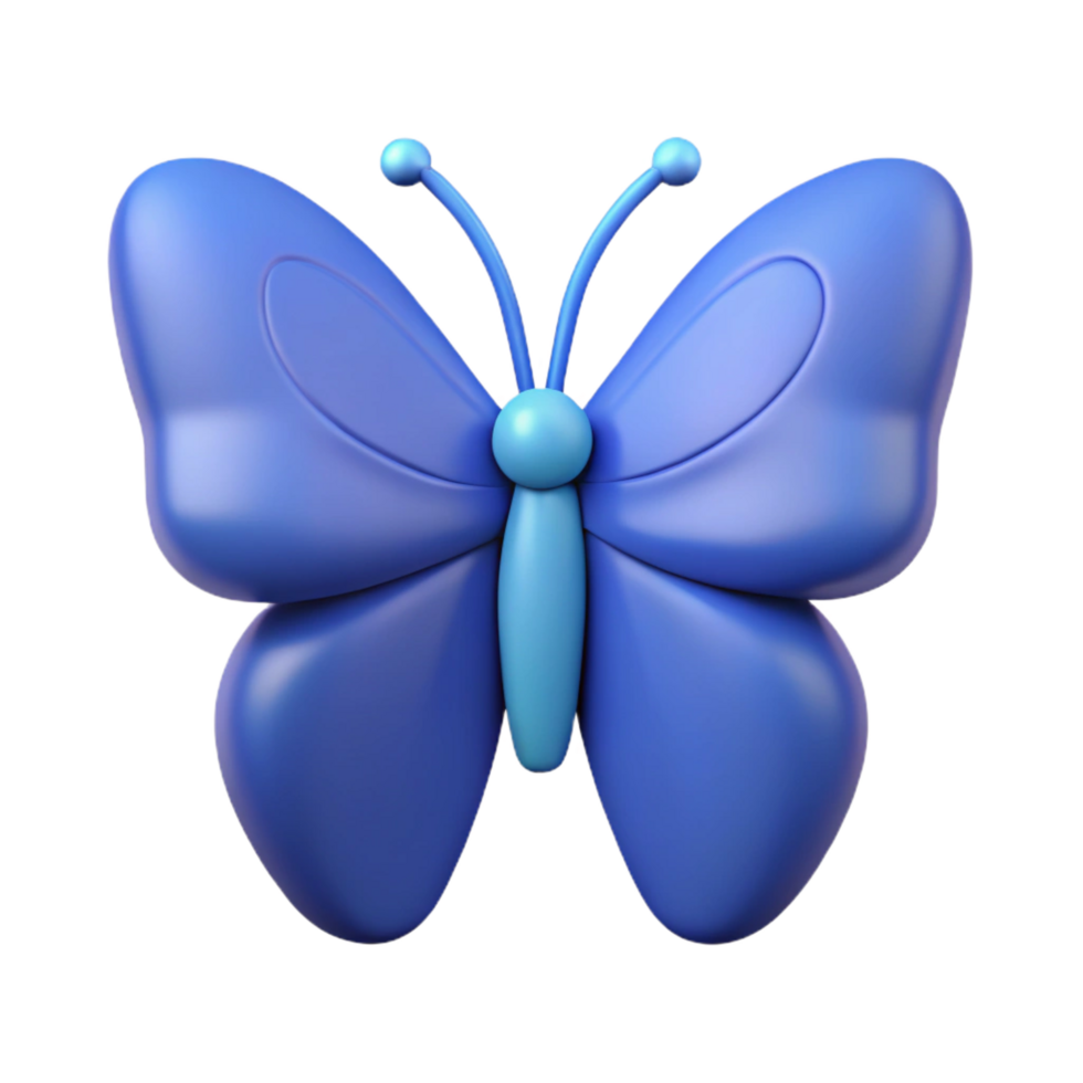 impressive romantic tropical Symmetrical butterfly with crisp edges. Minimal, flat color, clean lines with Scalable Design. perfect clarity png