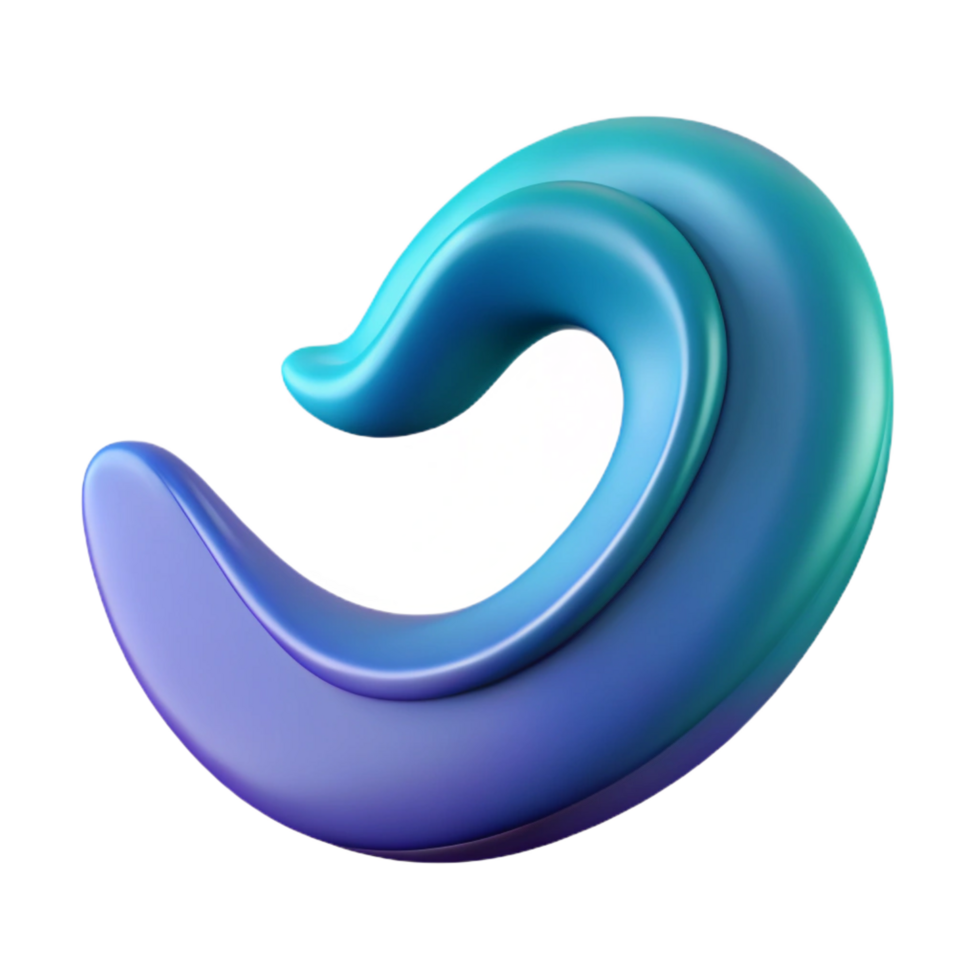 dynamic glorious Clean lines forming a stylized wave. Flat color, with Scalable Design. masterfully captured png