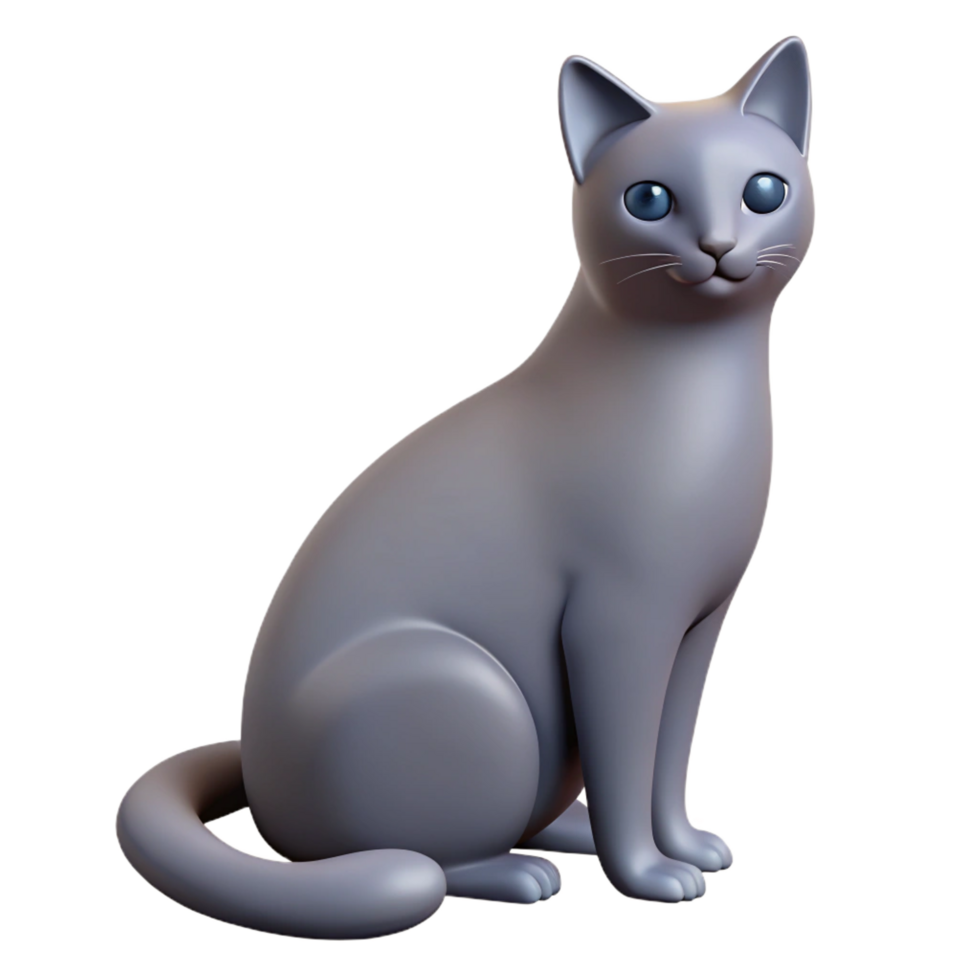 radiant joyful abstract Minimal silhouette of a cat sitting. Crisp edges, single-weight stroke with Scalable Design. premium png