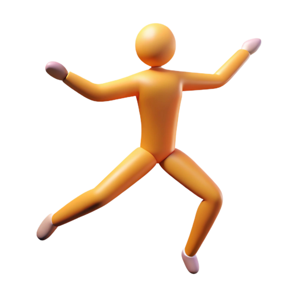 distinctive coastal Silhouette of a dancer. Flat color, clean lines, minimal design with Scalable Design. premium png
