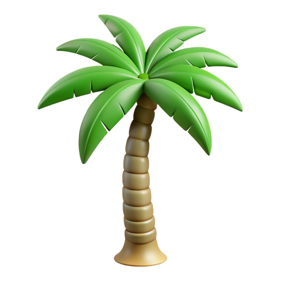 coveted victorian Silhouette of a palm tree. Clean lines, flat color, symmetrical design with Scalable Design. perfect clarity png
