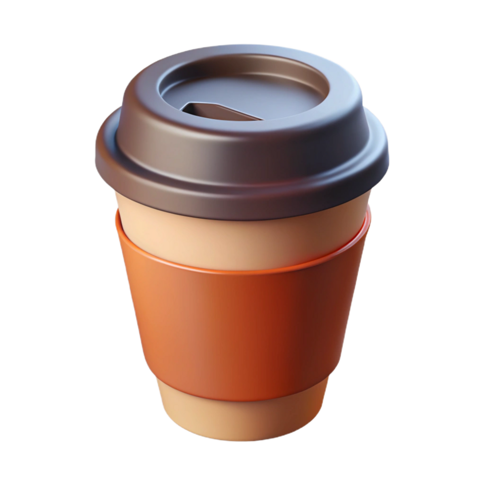magnificent exceptional Single-weight stroke coffee cup. Scalable, minimal, flat color with Scalable Design. png